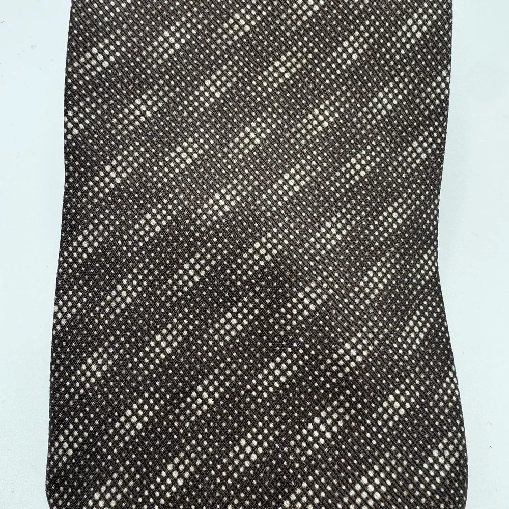 Giorgio Armani Geometric Print Neck‎ Tie Italy Classy Boujee Silk FAIR